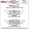 Pad Set, Promatrix, D858